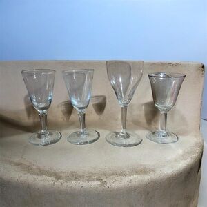 Vintage 1970s Cordial Glassware